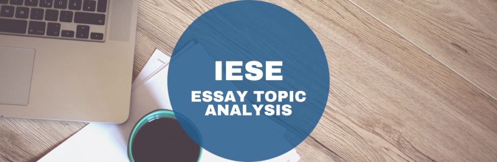 iese mba essays 2024