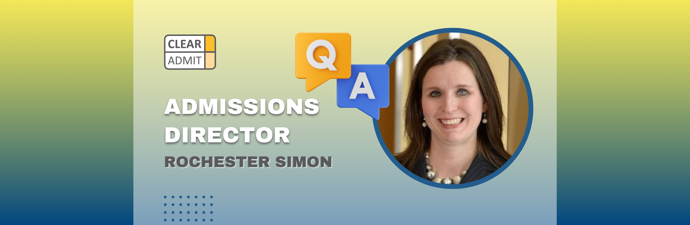 Image for Admissions Director Q&A: Rebekah Lewin of the University of Rochester Simon Business School