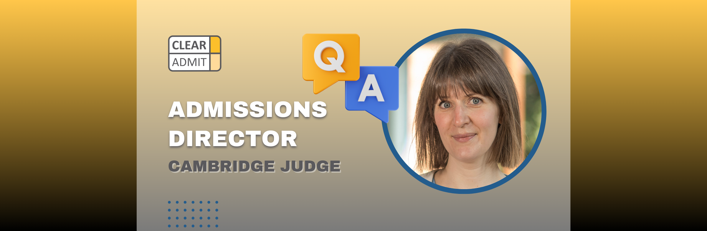 Image for Admissions Director Q&A: Charlotte Russell-Green of Cambridge Judge