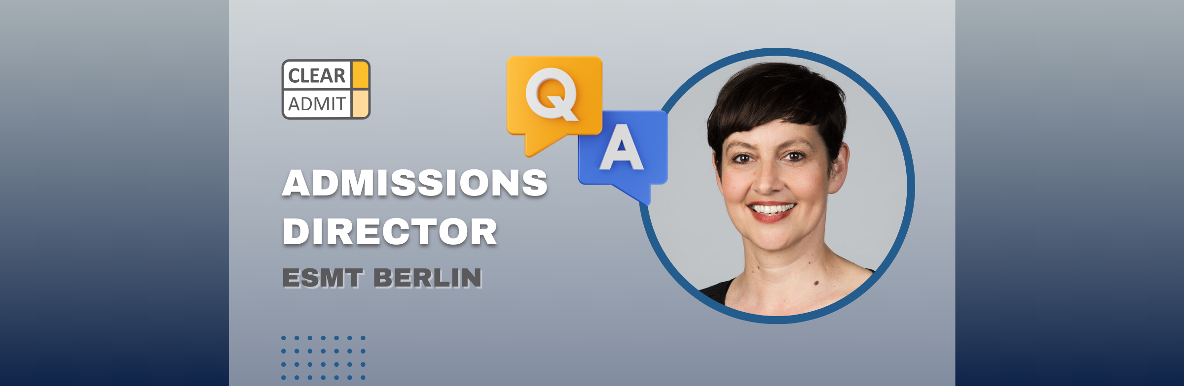 Image for Admissions Director Q&A: Stephanie Kluth of ESMT Berlin
