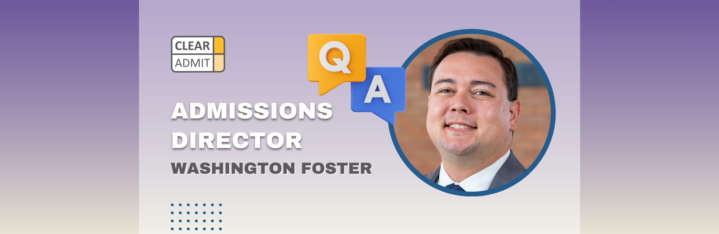 Image for Admissions Director Q&A: Brent Nagamine of University of Washington Foster School of Business