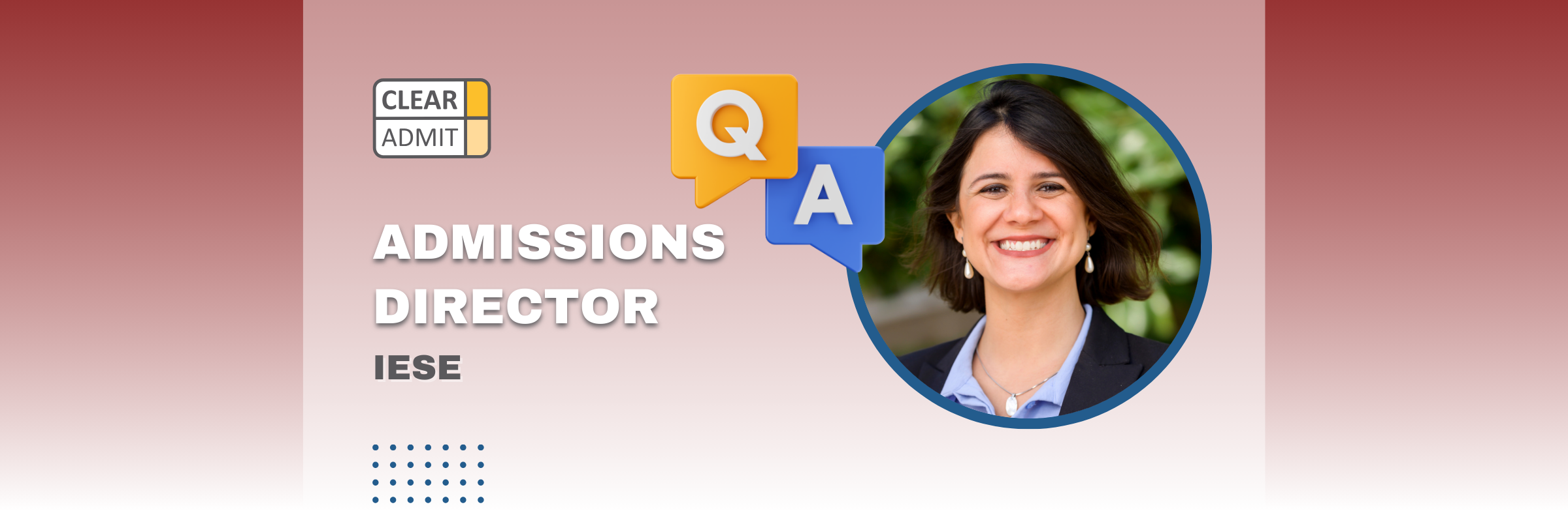 Image for Admissions Director Q&A: Paula Amorim of IESE