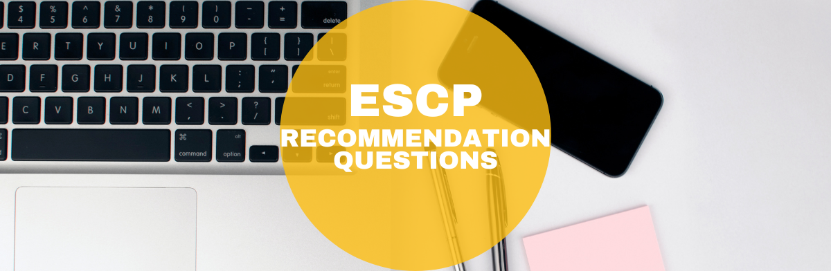 escp mba recommendation