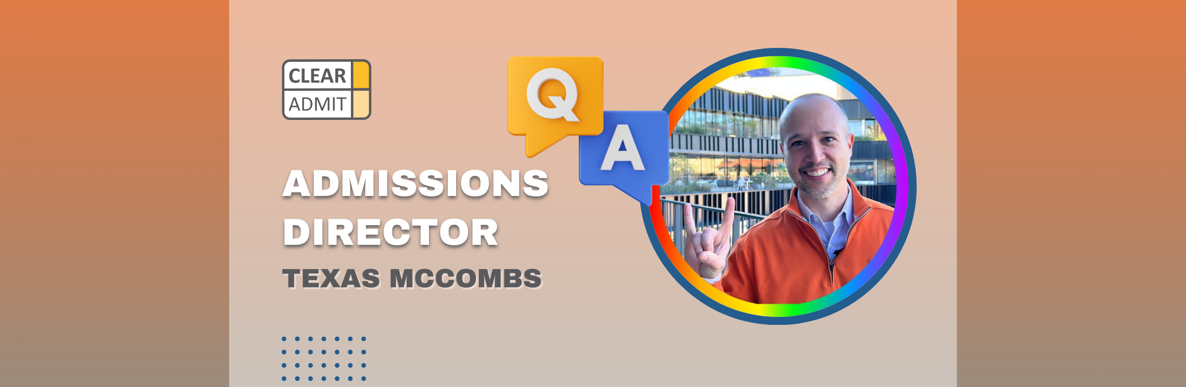 Image for Admissions Director Q&A: Rodrigo Malta of Texas McCombs