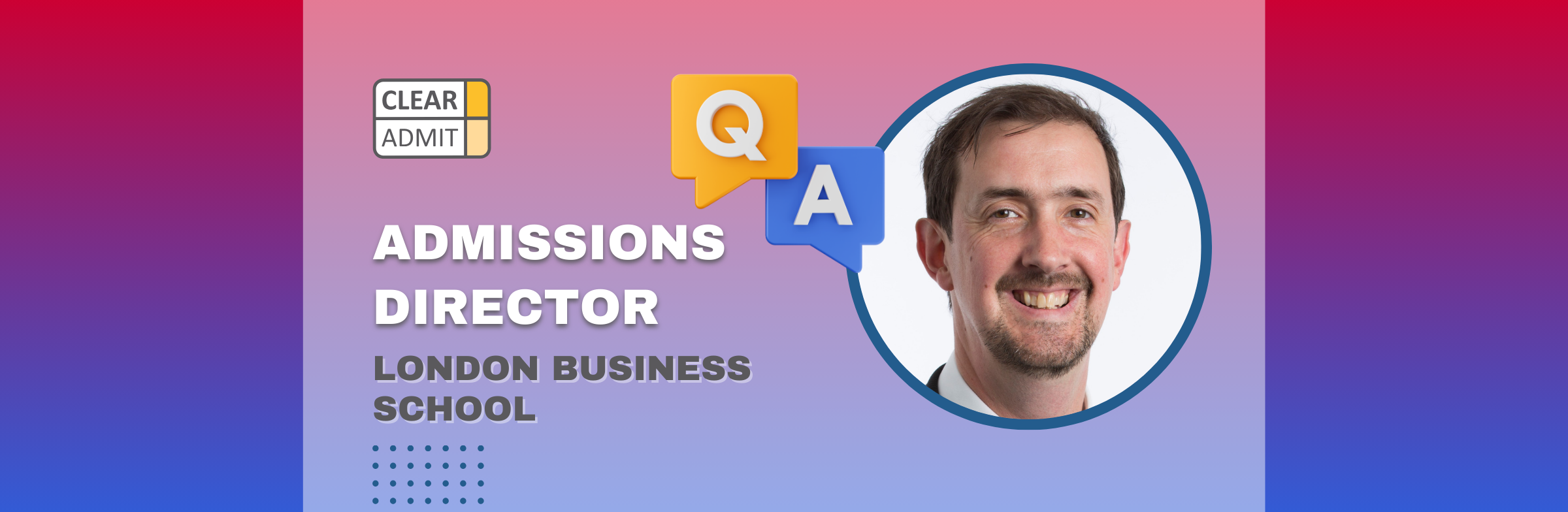 Image for Admissions Director Q&A: David Simpson of LBS