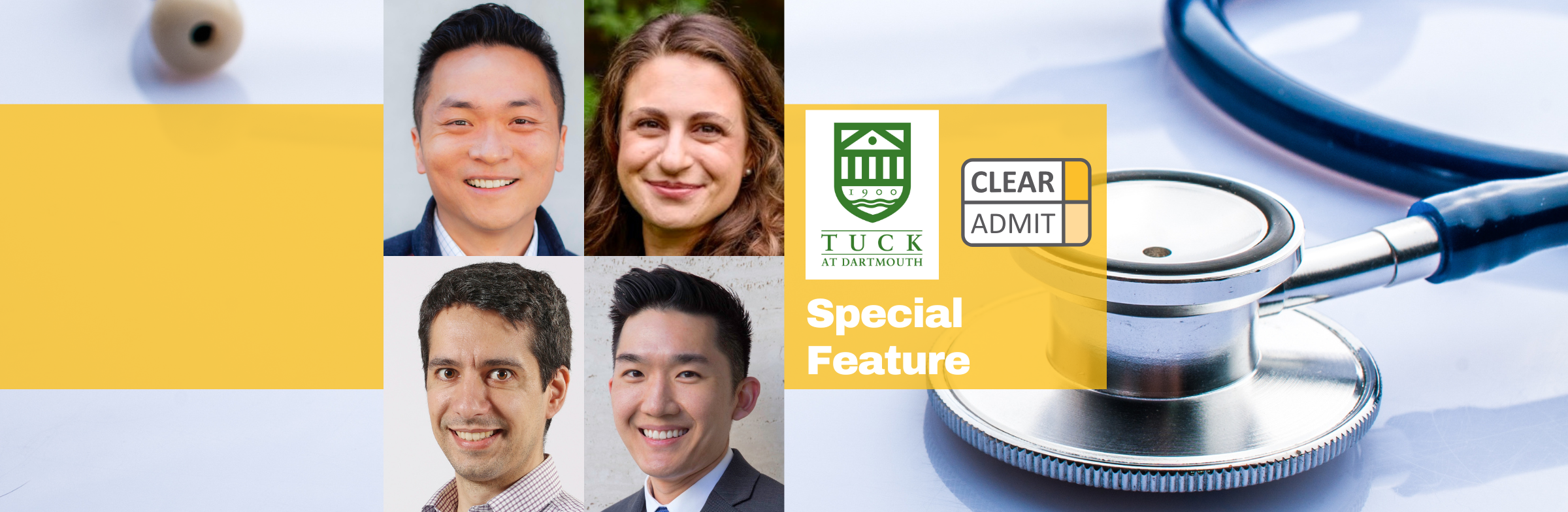 Image for Tuck to Healthcare: Meet Four Tuck MBAs at the Forefront of Medicine