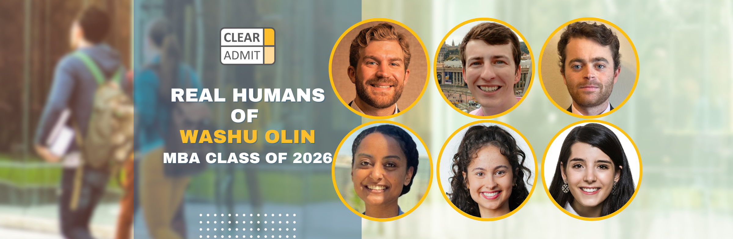 Image for Real Humans: MBA Students of the WashU Olin Class of 2026