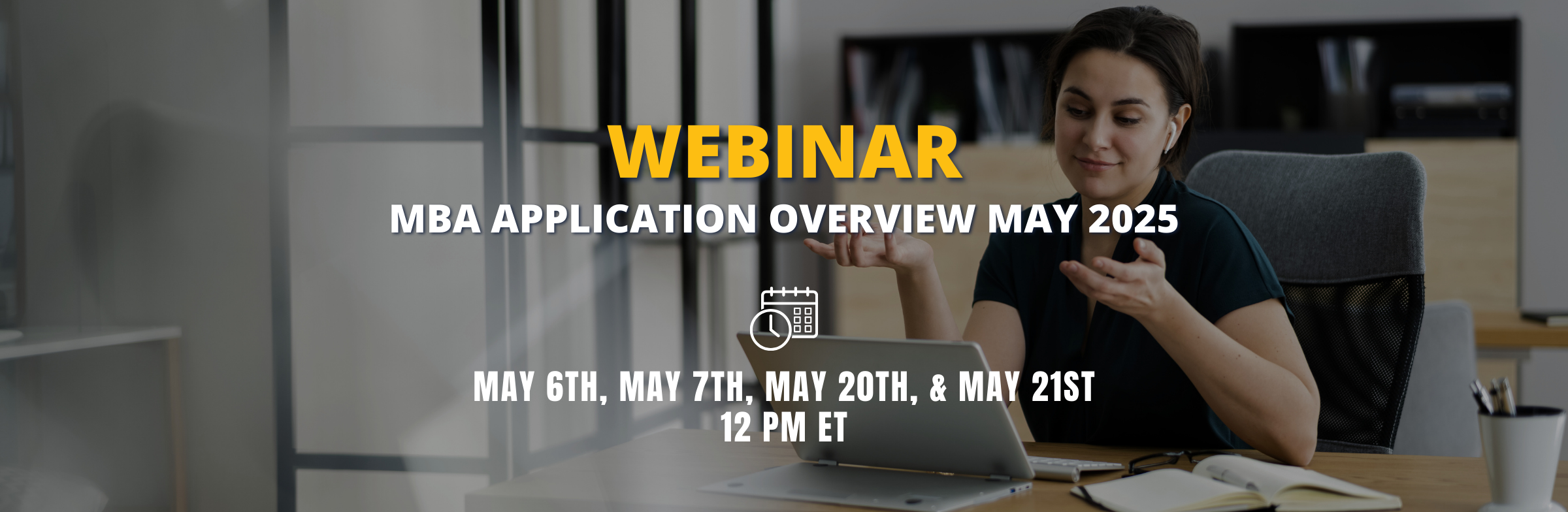 Image for Virtual Event Series: MBA Application Overview 2025